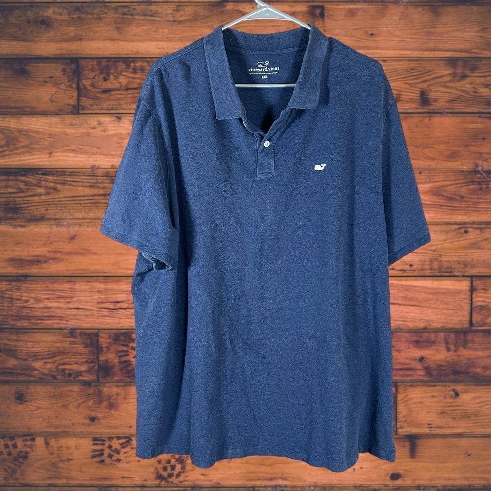 Vineyard Vines Blue Short Sleeve Polo Shirt XXL‎